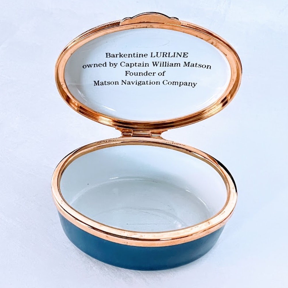 Staffordshire Enamels Pill Box - Picture 2 of 16